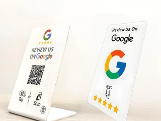 Google review NFC card