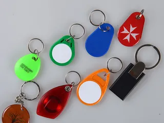 RFID key fob collection